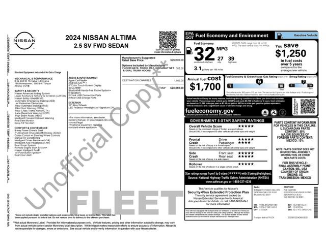 Used 2024 Nissan Altima 2.5 SV FWD image 29