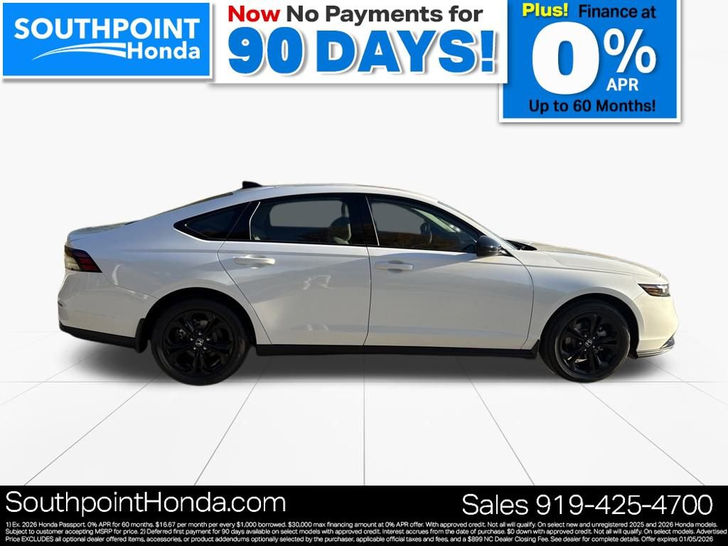New 2025 Honda Accord SE image 9