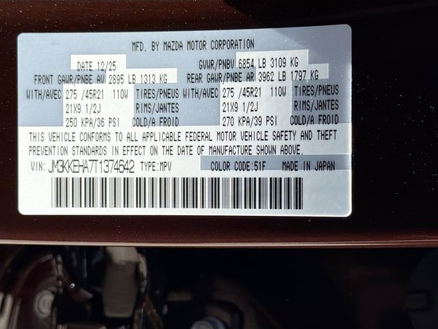 New 2026 MAZDA CX-90 Plug-In Hybrid w/ Premium Plus image 44