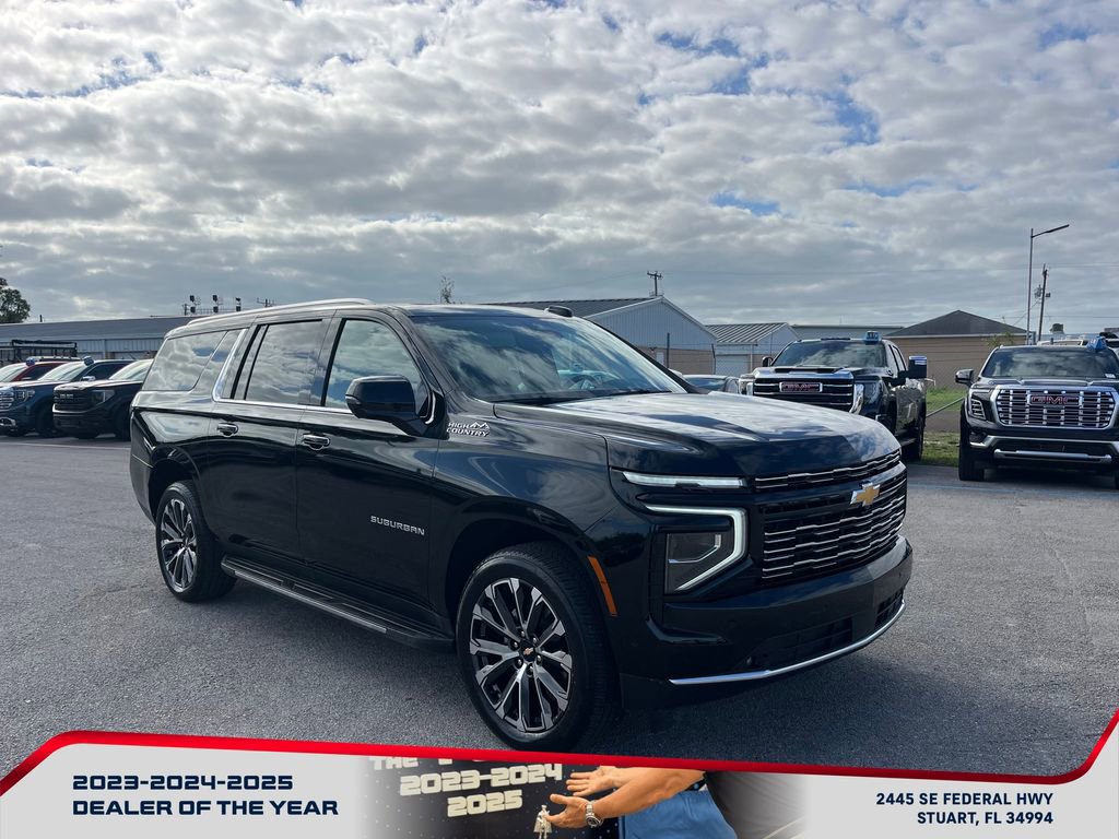 Used 2025 Chevrolet Suburban High Country w/ Sun And Tow Package image 2