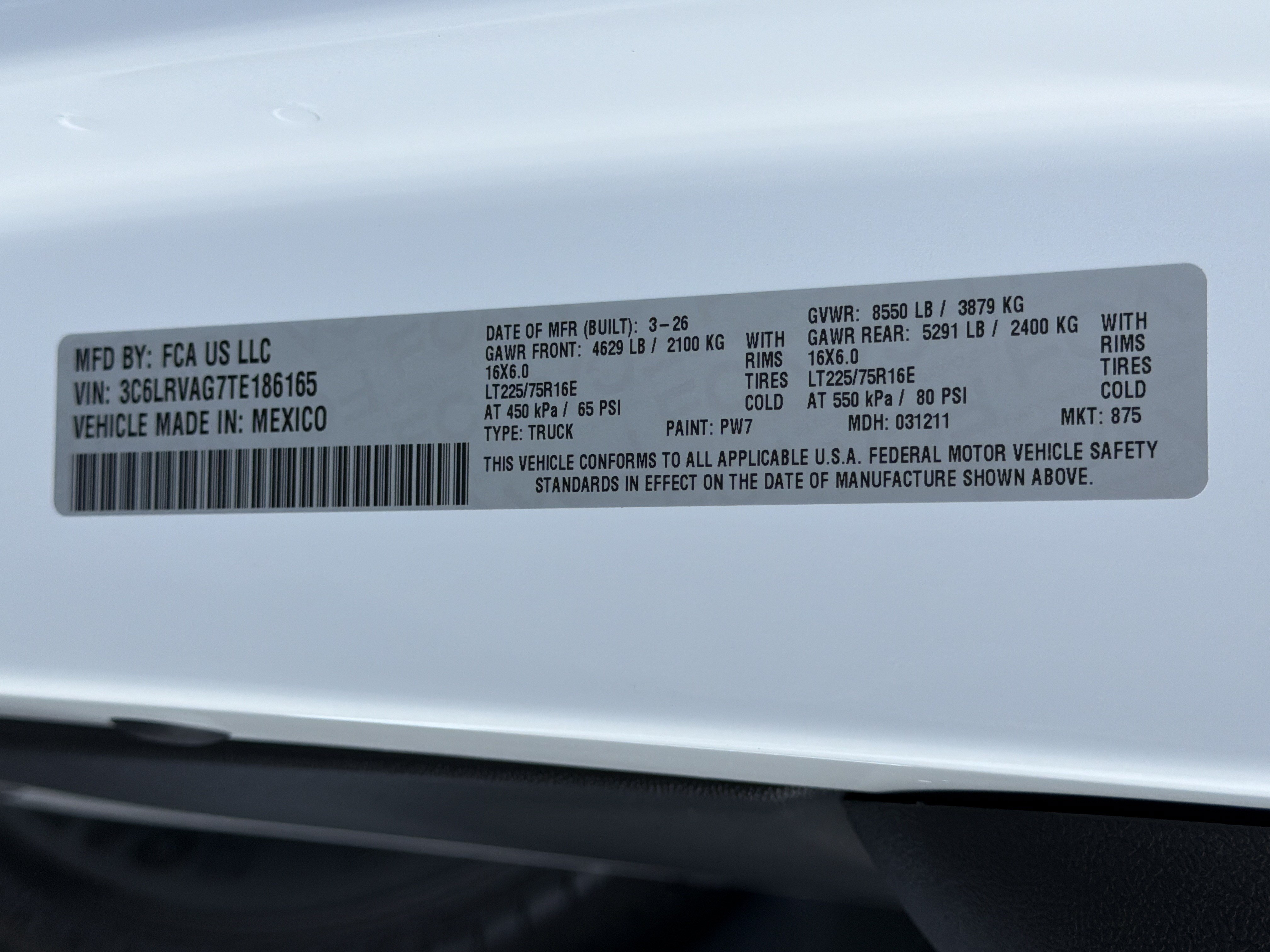 New 2026 RAM ProMaster 1500 w/ Convenience Group FWD image 35