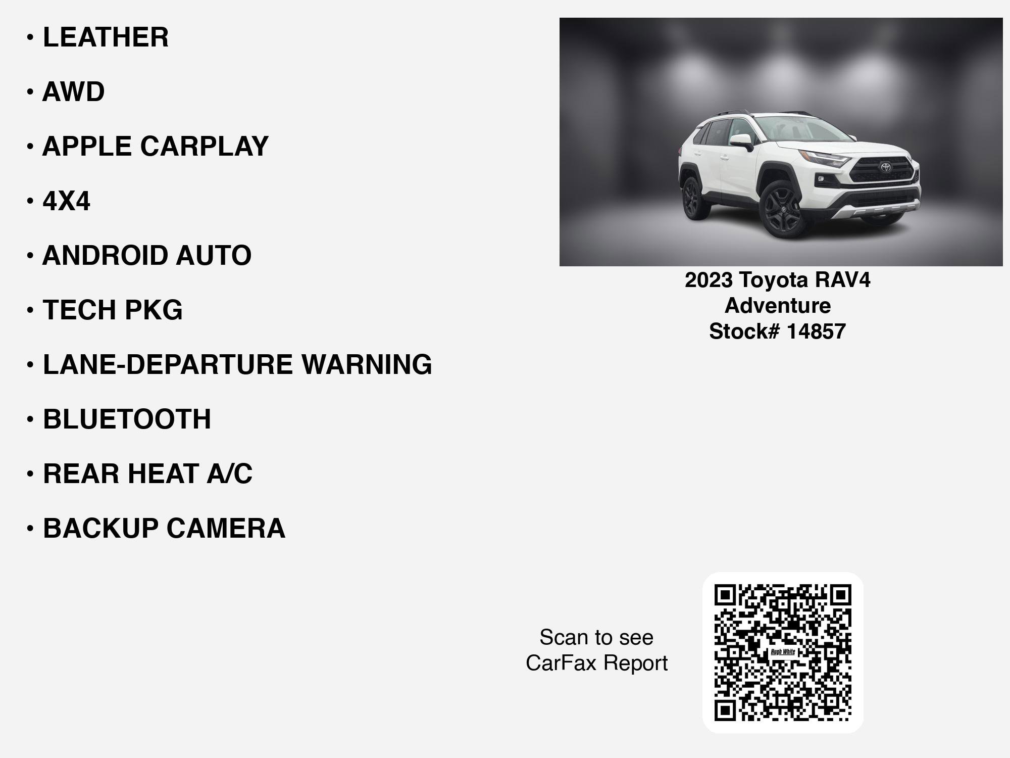 Used 2023 Toyota RAV4 Adventure image 7