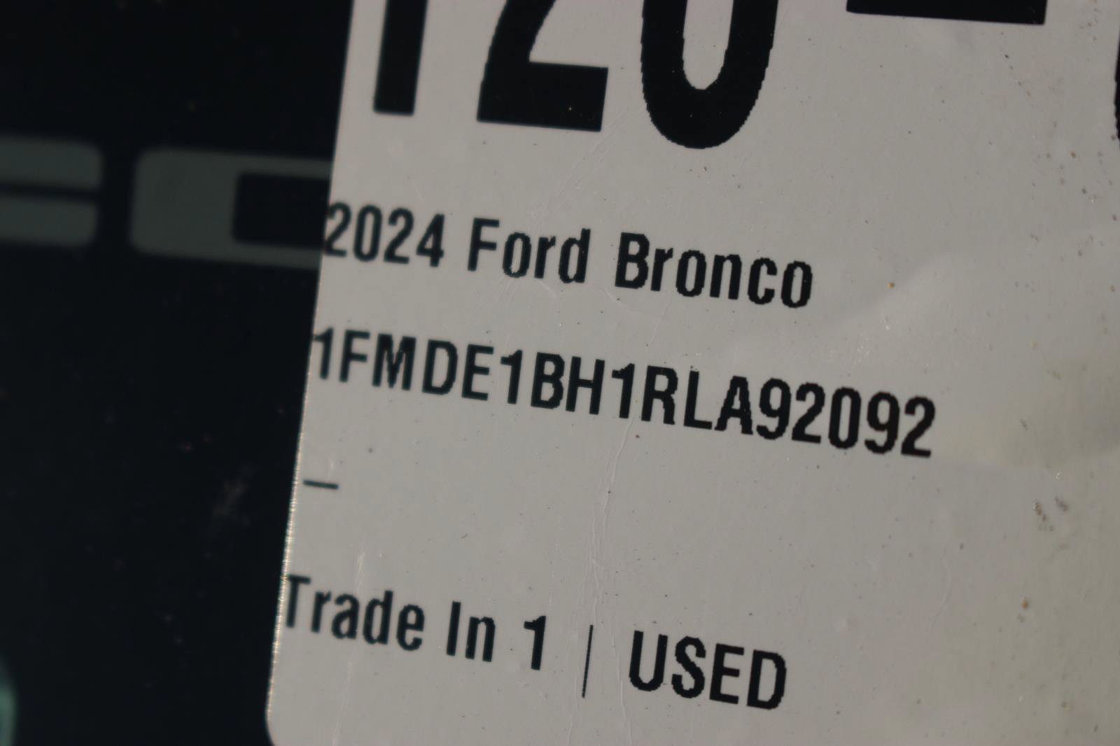 Used 2024 Ford Bronco Black Diamond AWD/4WD image 39