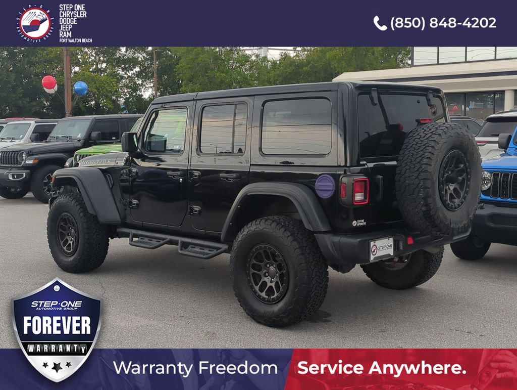 Used 2022 Jeep Wrangler Unlimited Sport AWD/4WD image 4