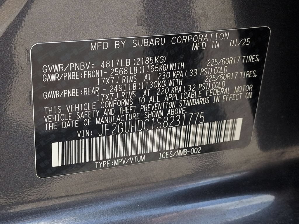 Used 2025 Subaru Crosstrek 2.5i Premium AWD/4WD image 35