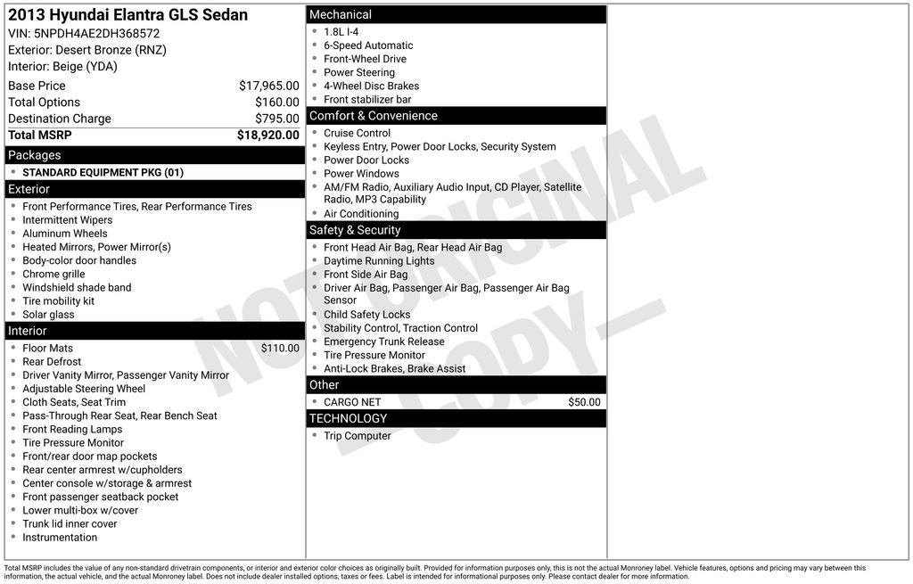 Used 2013 Hyundai Elantra GLS image 34
