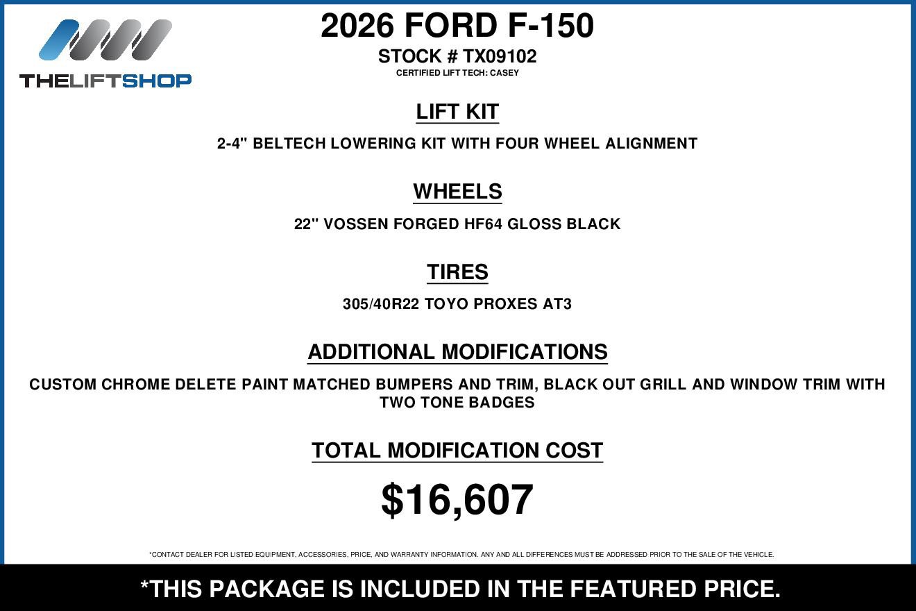 Used 2026 Ford F150 XL w/ Equipment Group 103A High image 2