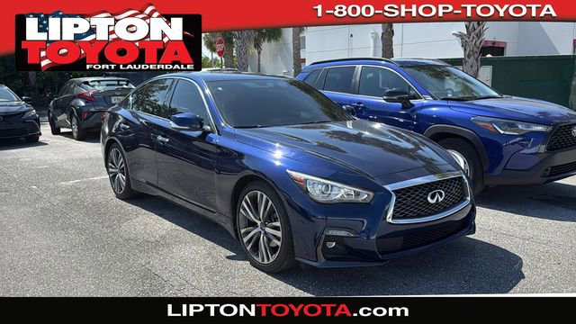 Used 2021 INFINITI Q50 Sensory RWD image 1