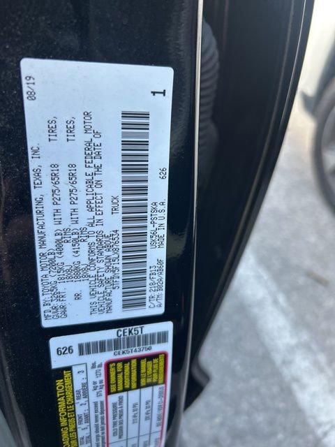 Used 2020 Toyota Tundra SR5 w/ TRD Off-Road Package image 8