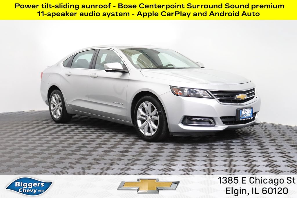 Used 2018 Chevrolet Impala LT w/ Sunroof and Spoiler Package