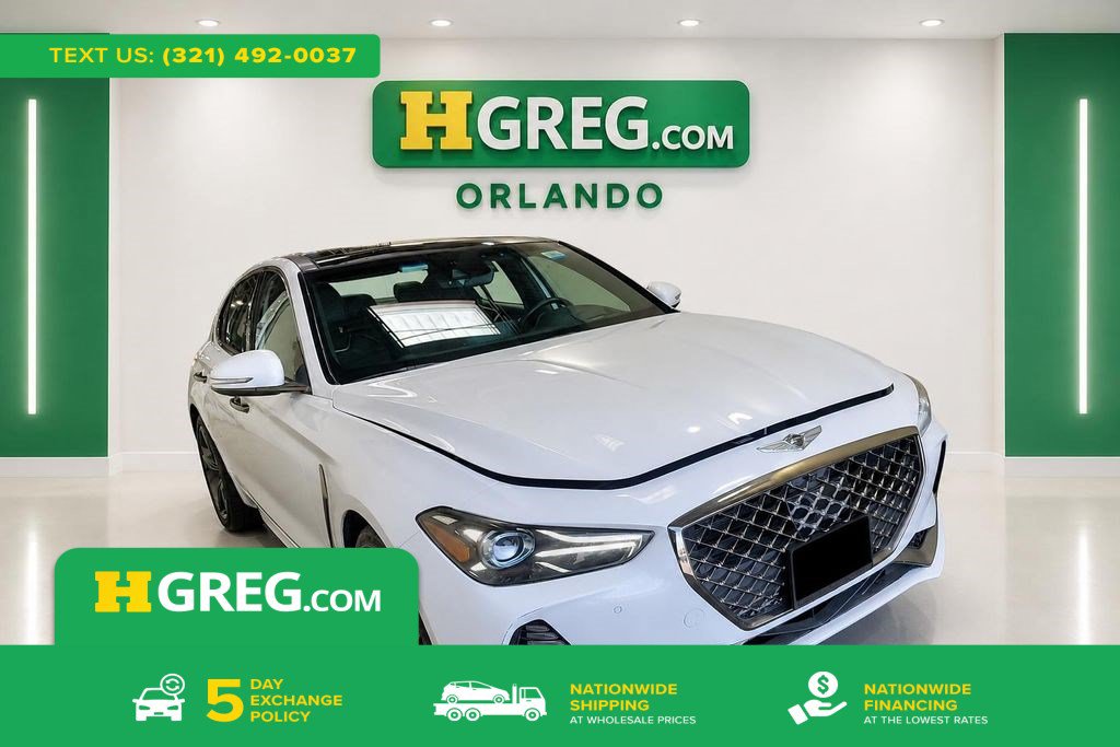 Used 2019 Genesis G70 2.0T Advanced w/ Sport Package RWD image 1