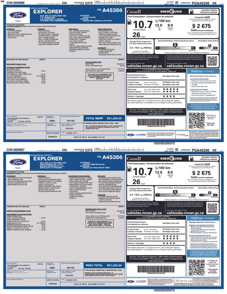 Used 2023 Ford Explorer XLT w/ Class IV Trailer Tow Package image 2