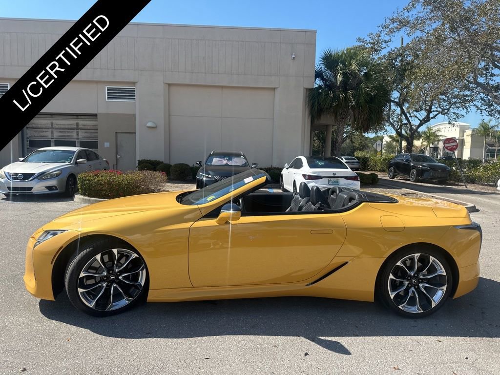 Certified 2021 Lexus LC 500 Convertible w/ Touring Package image 40
