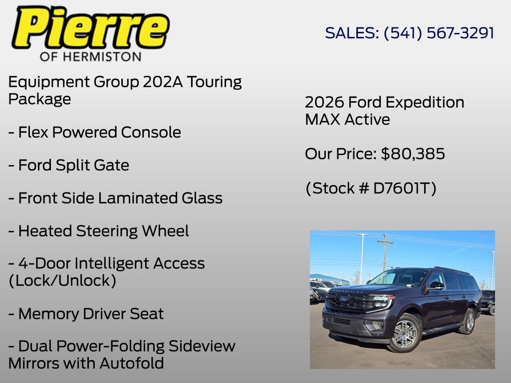 New 2026 Ford Expedition Max Active image 12