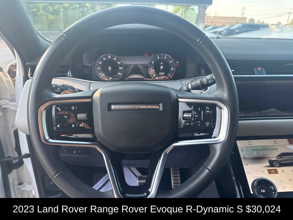 Used 2023 Land Rover Range Rover Evoque R-Dynamic S AWD/4WD image 22