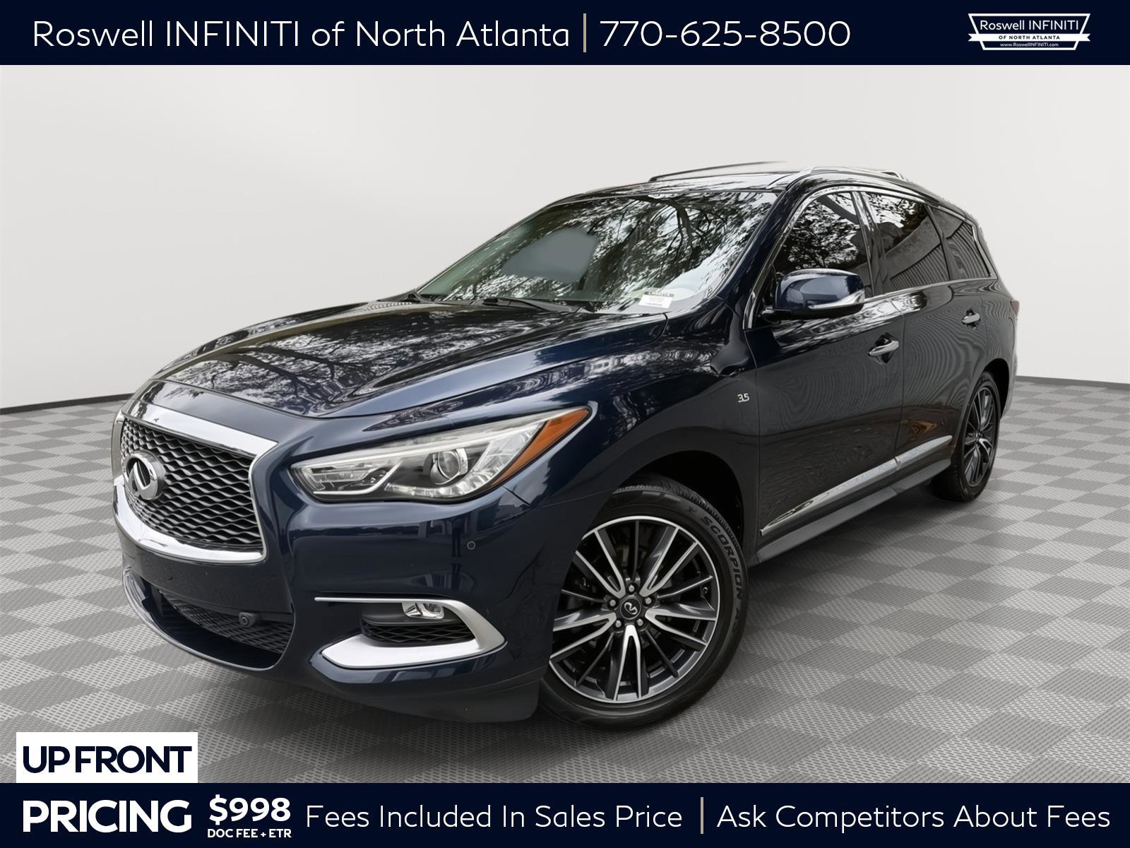 Used 2016 INFINITI QX60 FWD w/ Deluxe Technology Package