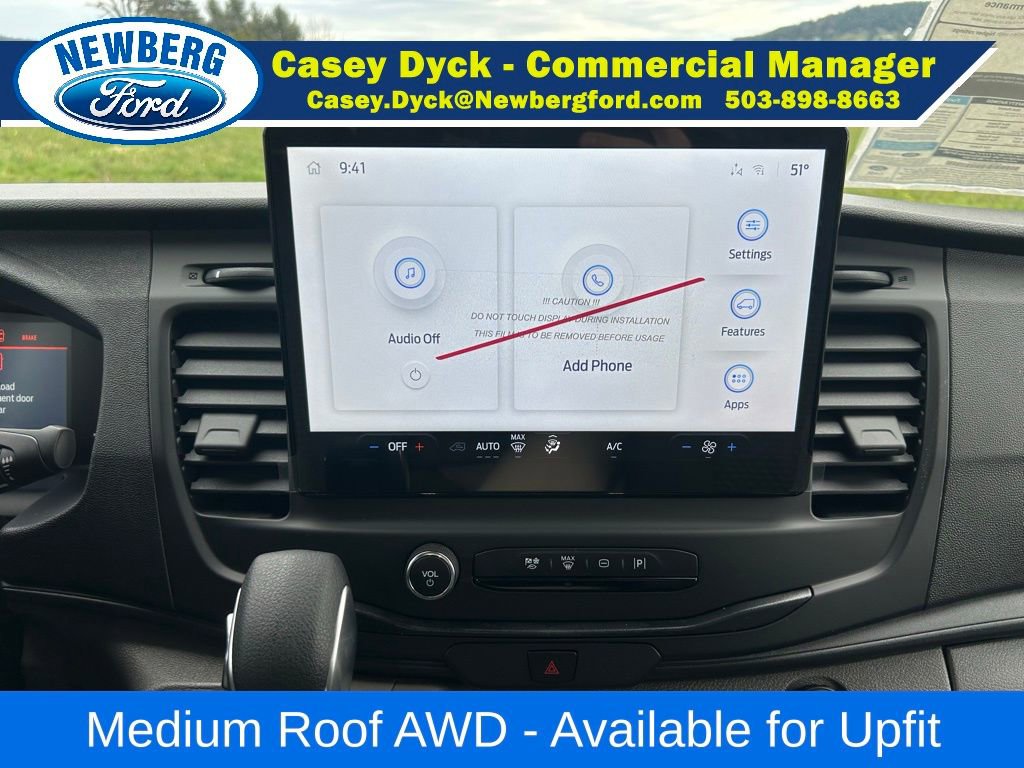 New 2026 Ford Transit 250 148 Medium Roof Extended AWD w/ Load Area Protection Package image 13
