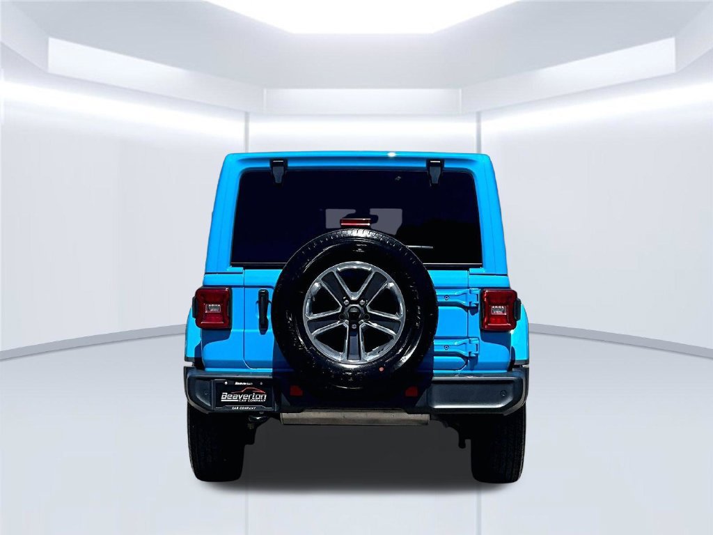 Used 2021 Jeep Wrangler Unlimited Sahara AWD/4WD image 6