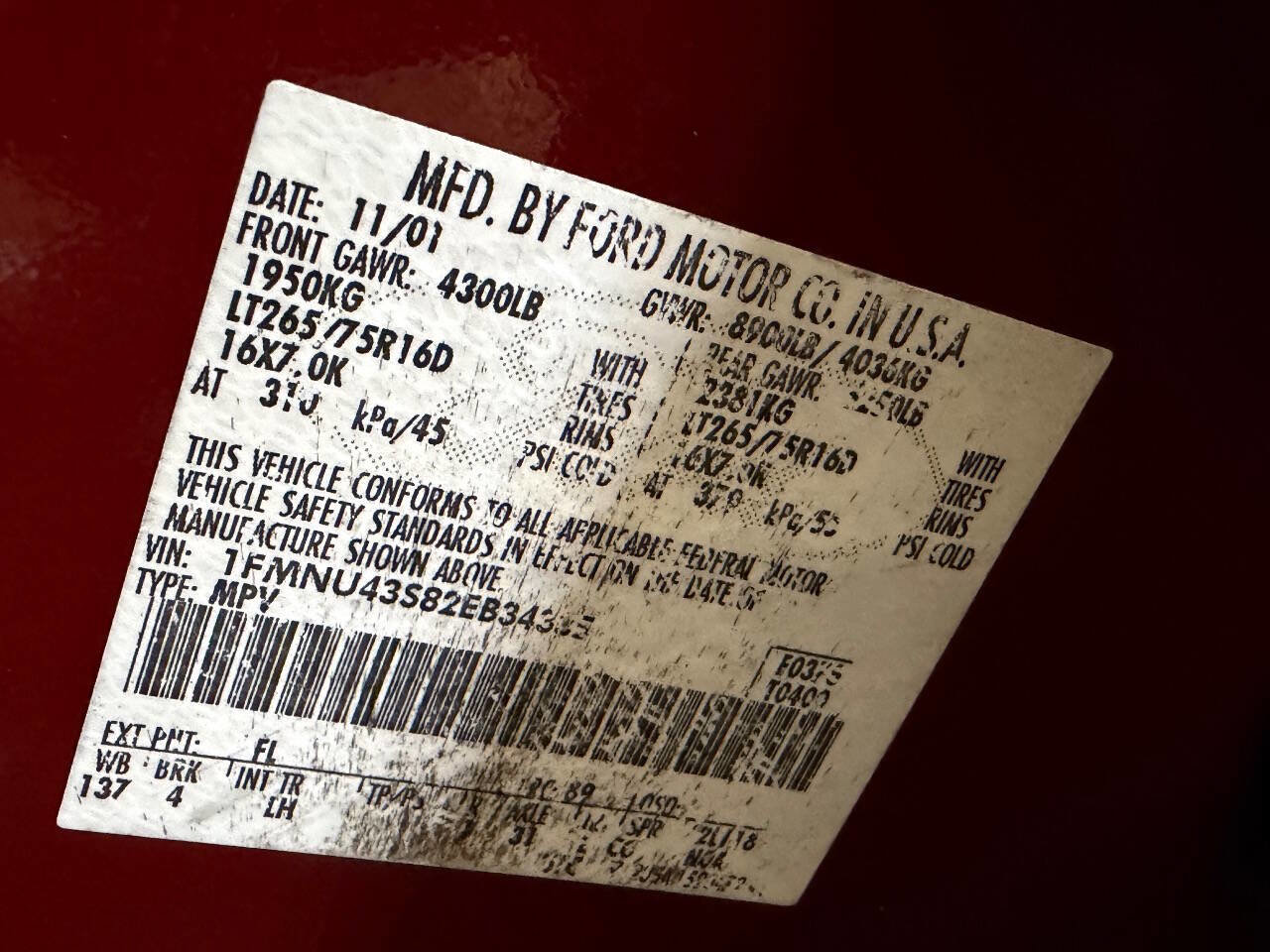 Used 2002 Ford Excursion Limited image 46