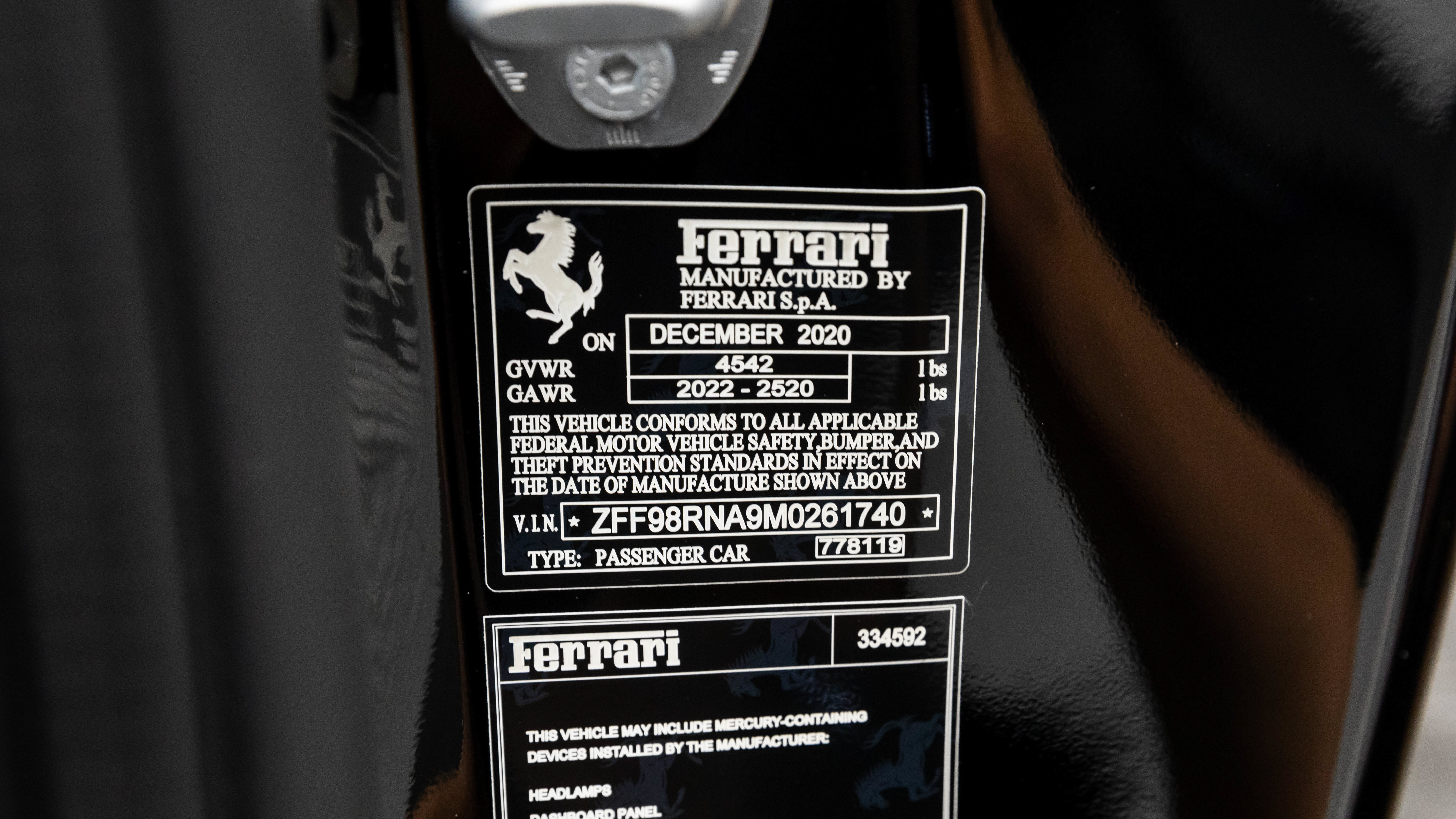 Used 2021 Ferrari Roma RWD image 17