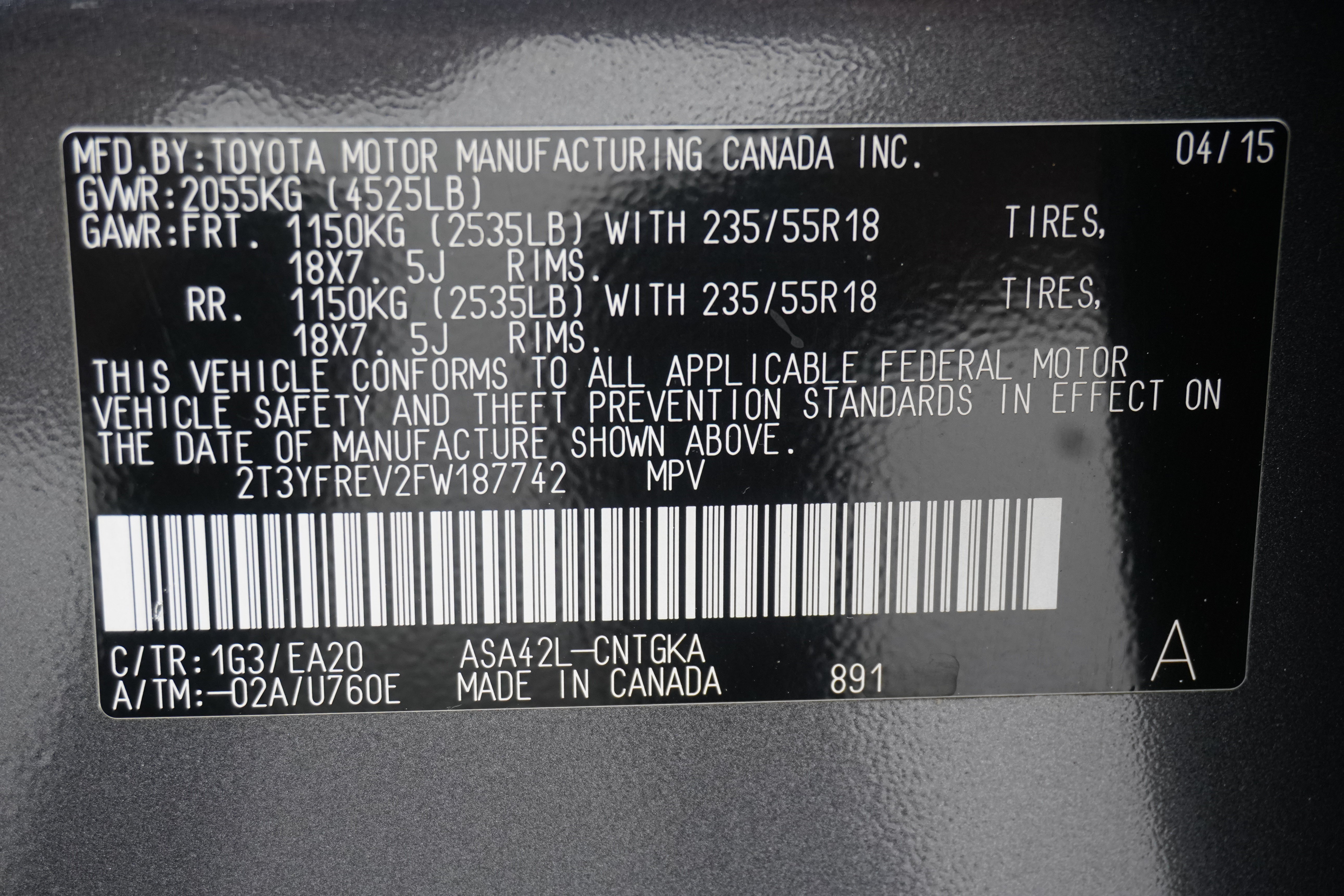 Used 2015 Toyota RAV4 Limited FWD image 26