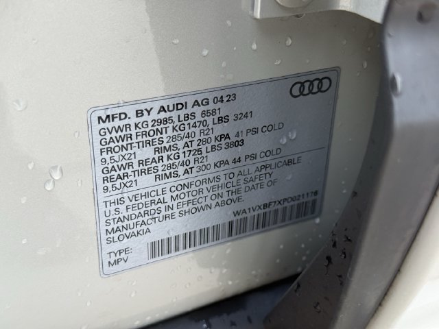 Used 2023 Audi Q7 3.0T Prestige w/ Prestige Package AWD/4WD image 35