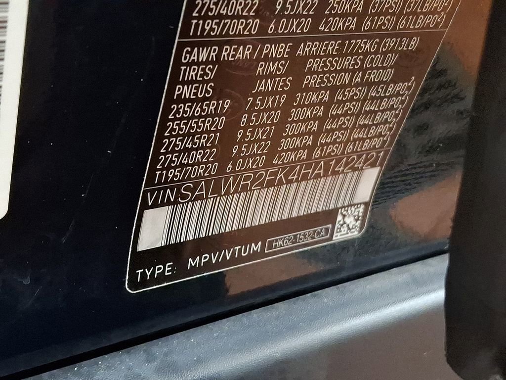 Used 2017 Land Rover Range Rover Sport HSE image 27