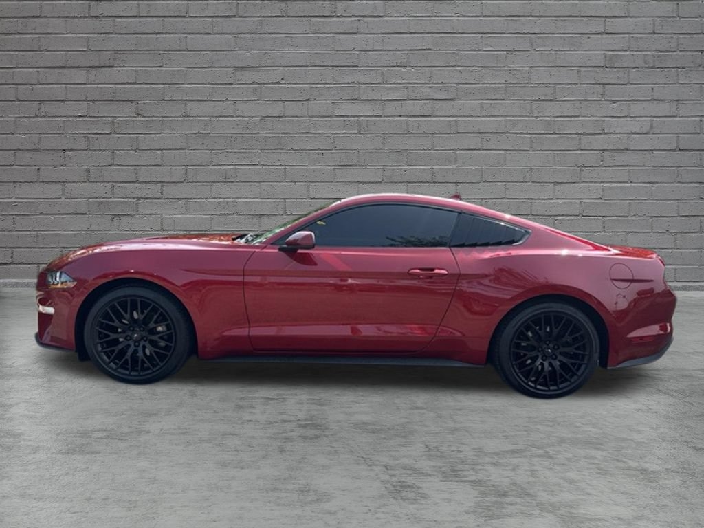 Used 2021 Ford Mustang Premium w/ Wheel & Stripe Package RWD image 4