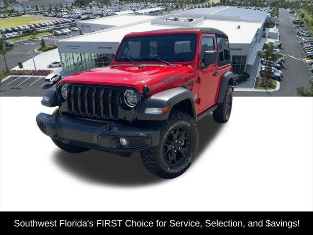 Certified 2022 Jeep Wrangler Willys image 2