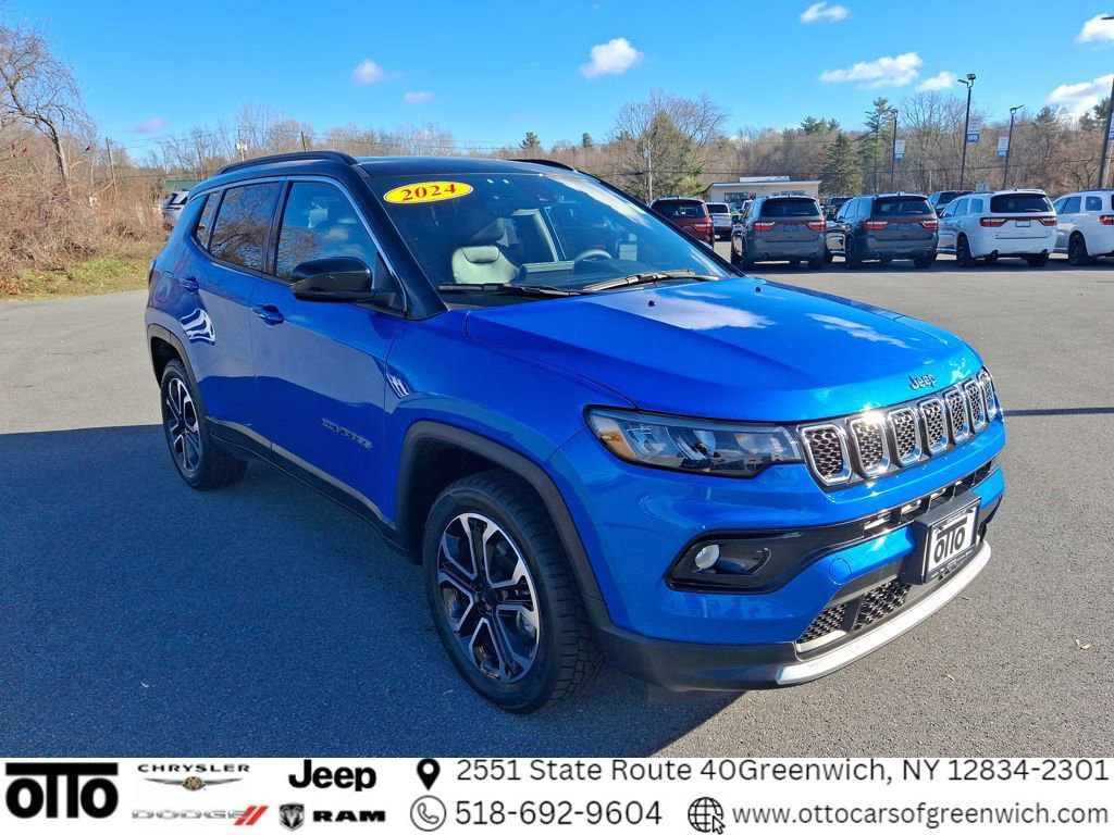 Used 2024 Jeep Compass Limited w/ Sun and Sound Group