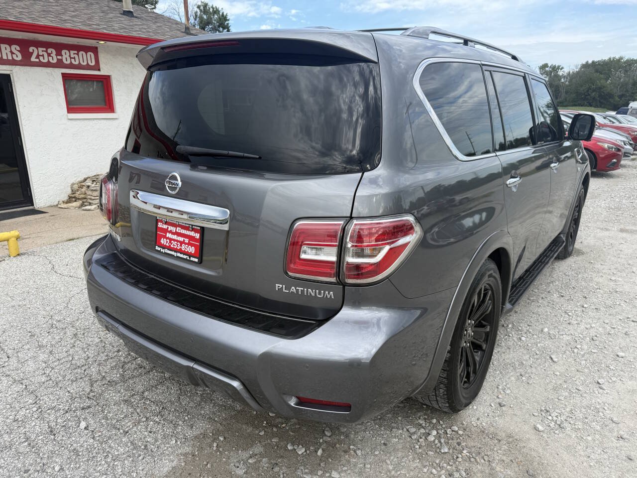 Used 2019 Nissan Armada Platinum w/ Captain's Chairs Package AWD/4WD image 3