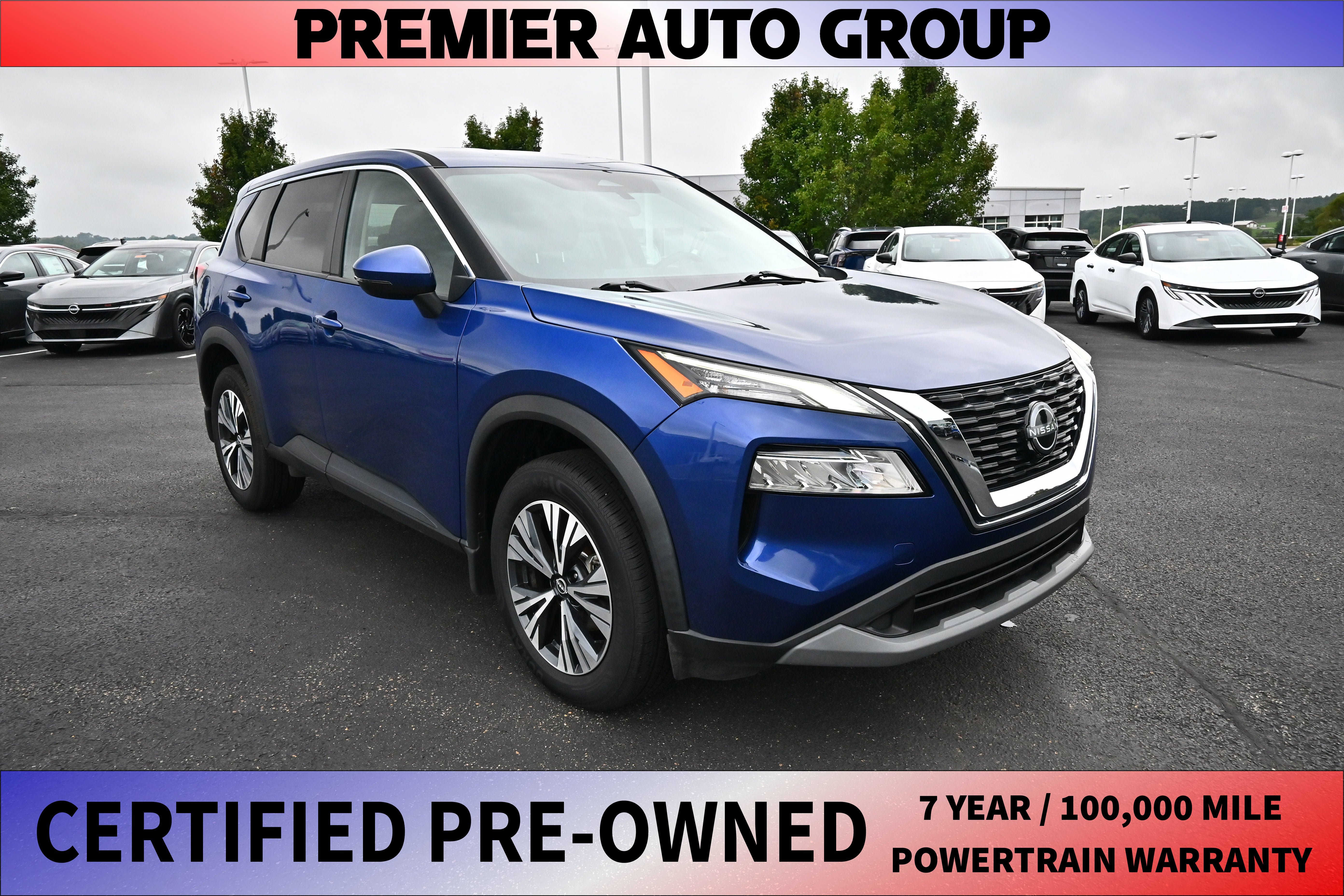 Certified 2022 Nissan Rogue SV