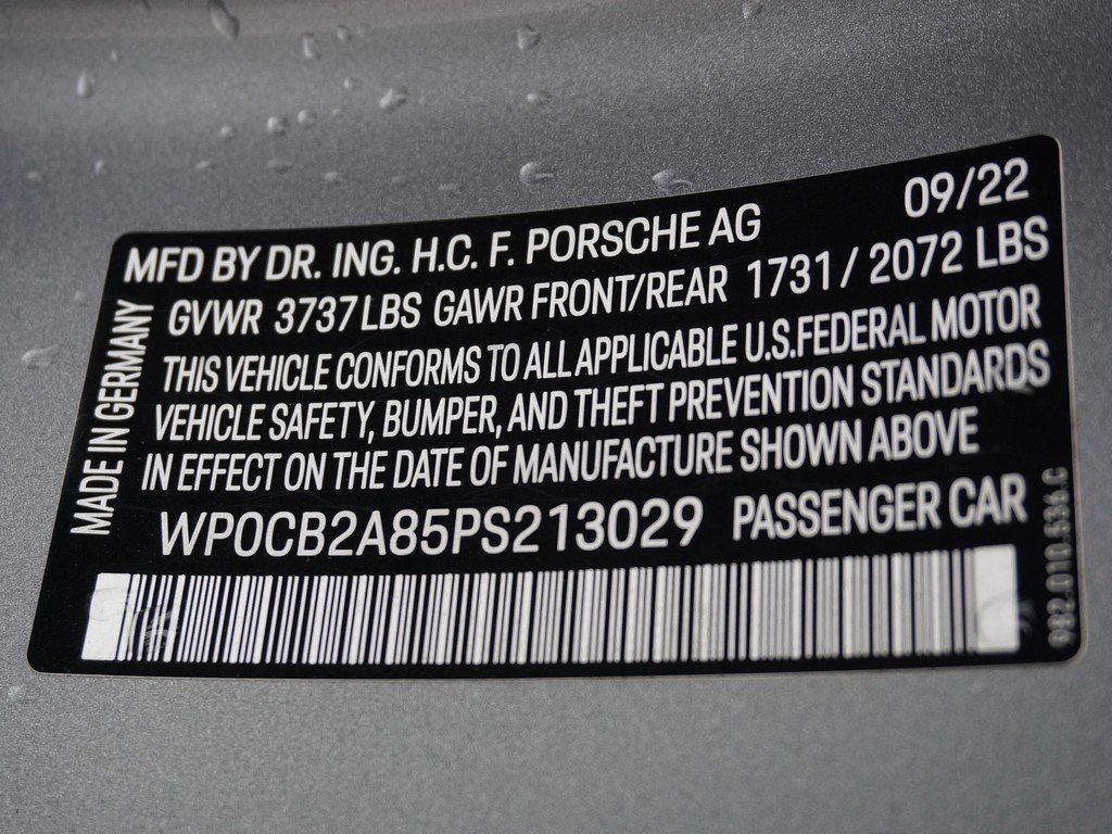 Used 2023 Porsche 718 Boxster S w/ Sport Chrono Package image 52