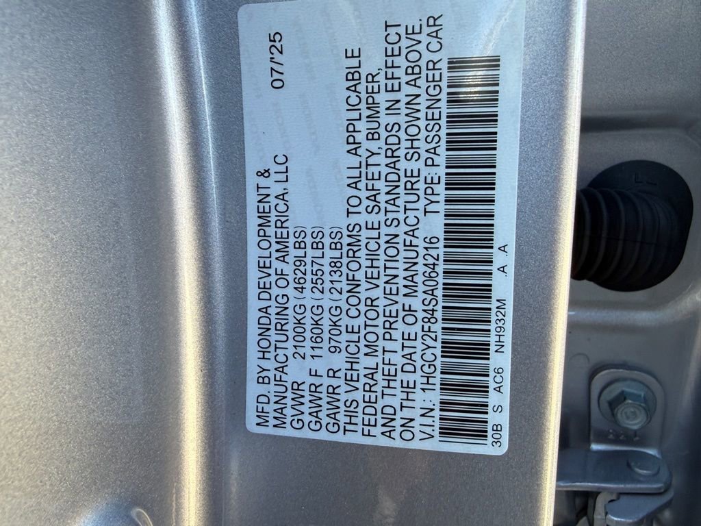 Certified 2025 Honda Accord Touring image 30