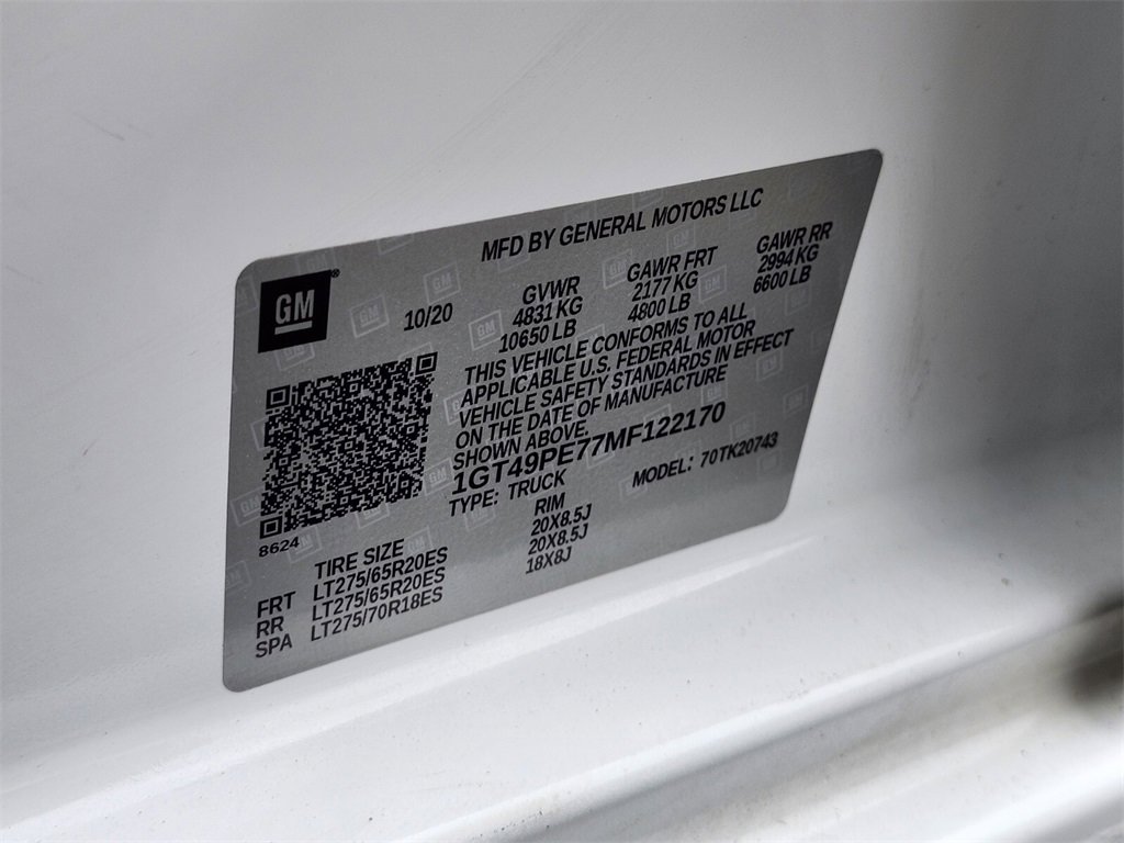 Used 2021 GMC Sierra 2500 AT4 w/ AT4 Premium Plus Package image 31