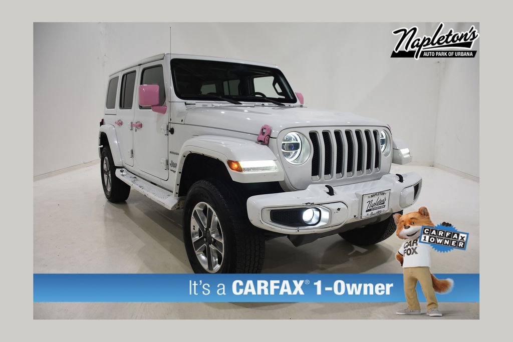 Used 2021 Jeep Wrangler Unlimited Sahara image 1