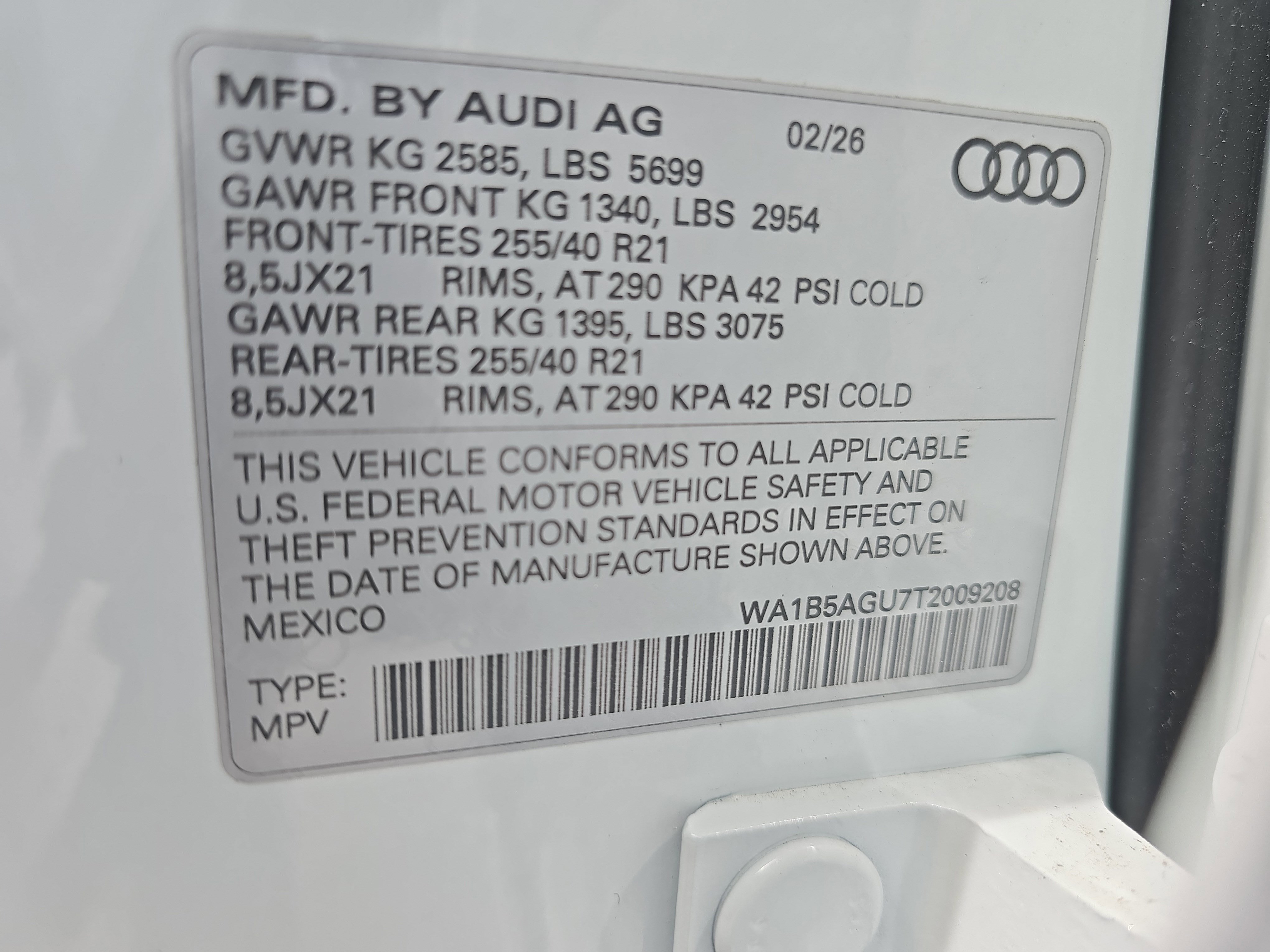 New 2026 Audi SQ5 Premium Plus image 34