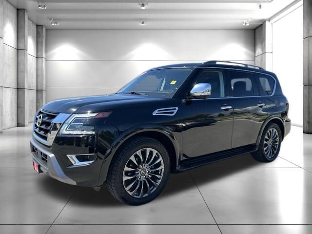 Used 2023 Nissan Armada Platinum w/ Captain's Chairs Package AWD/4WD image 4