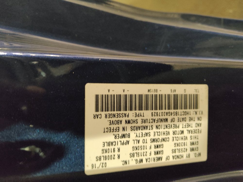 Used 2016 Honda Accord EX image 33