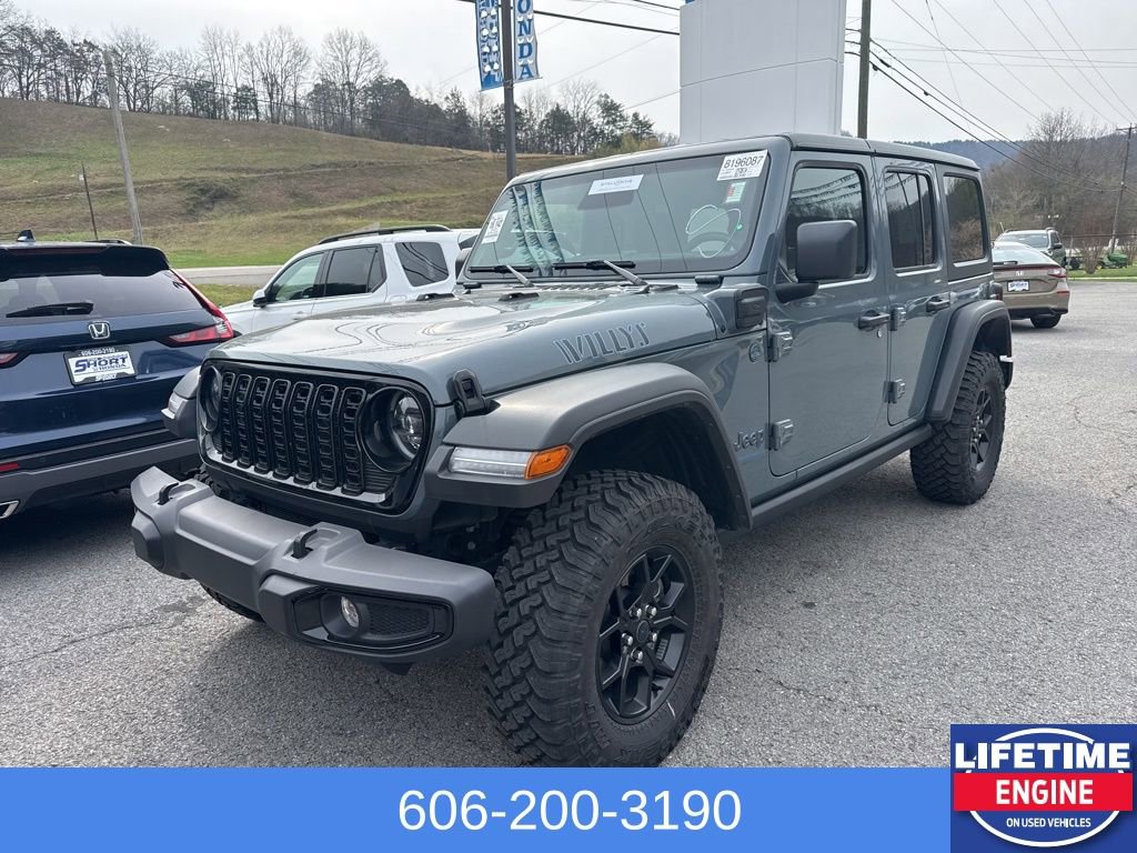 Used 2025 Jeep Wrangler Willys 4xe image 1