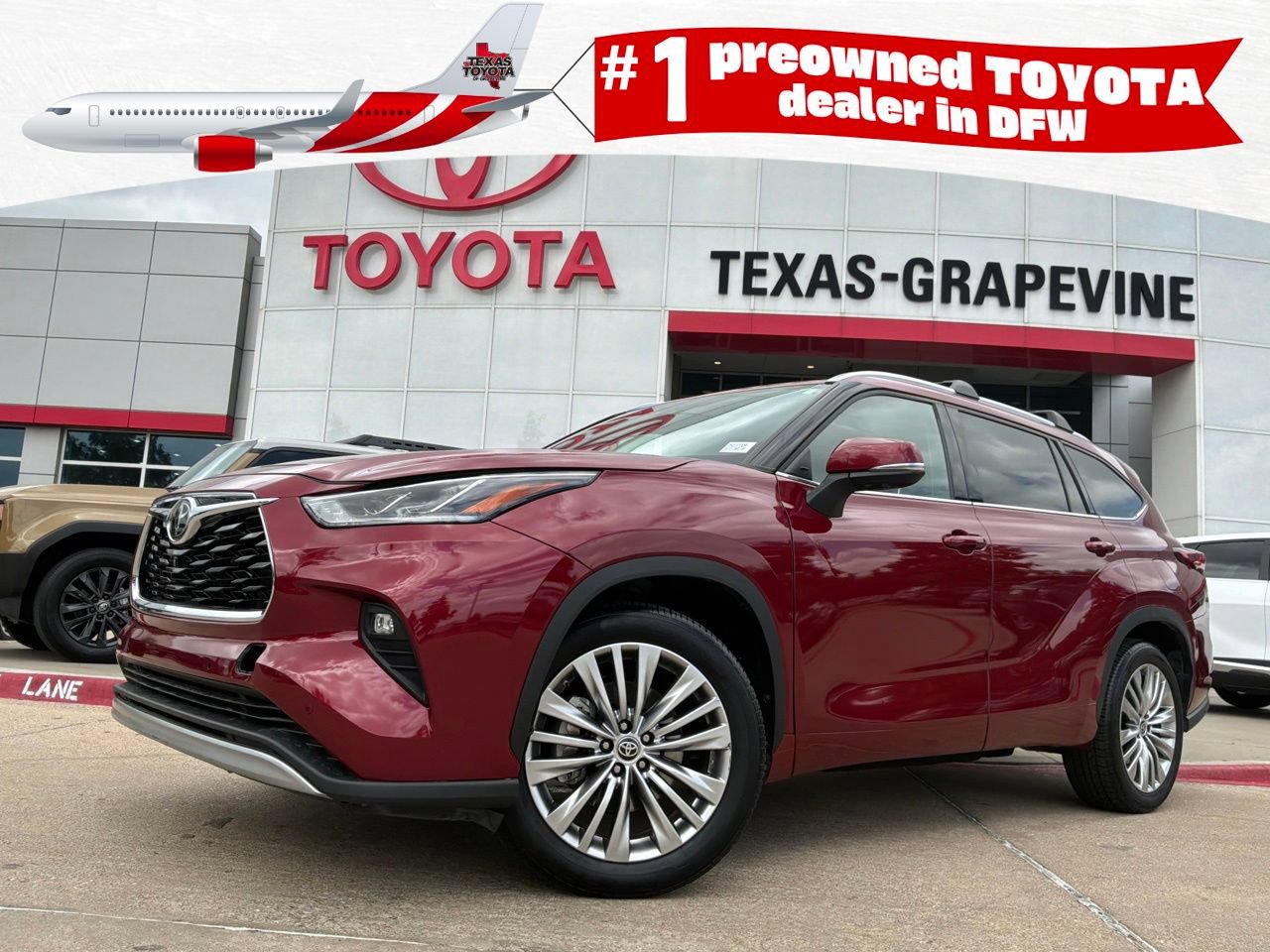 Used 2023 Toyota Highlander Platinum FWD video 1