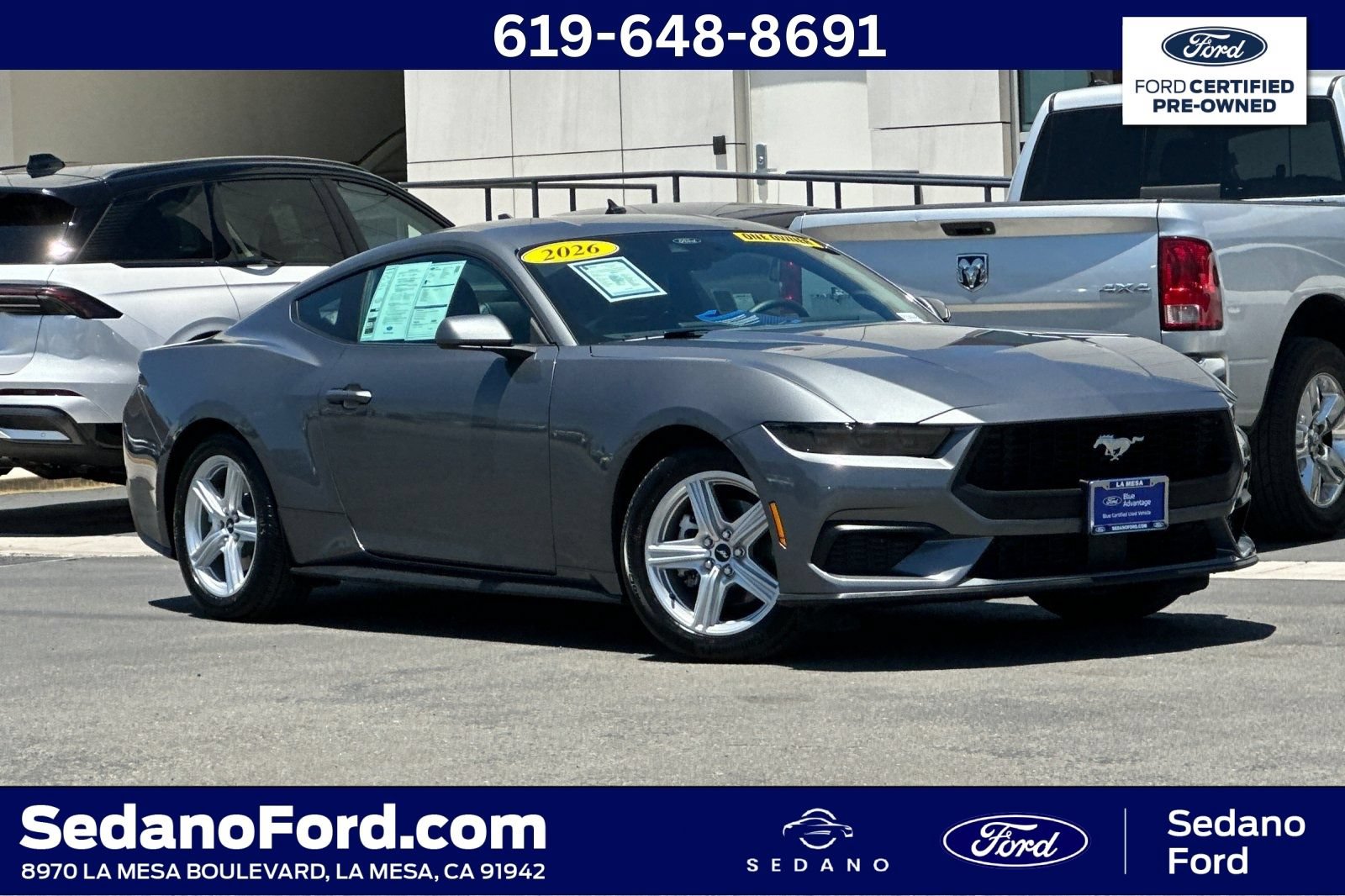 Certified 2026 Ford Mustang Premium RWD image 1