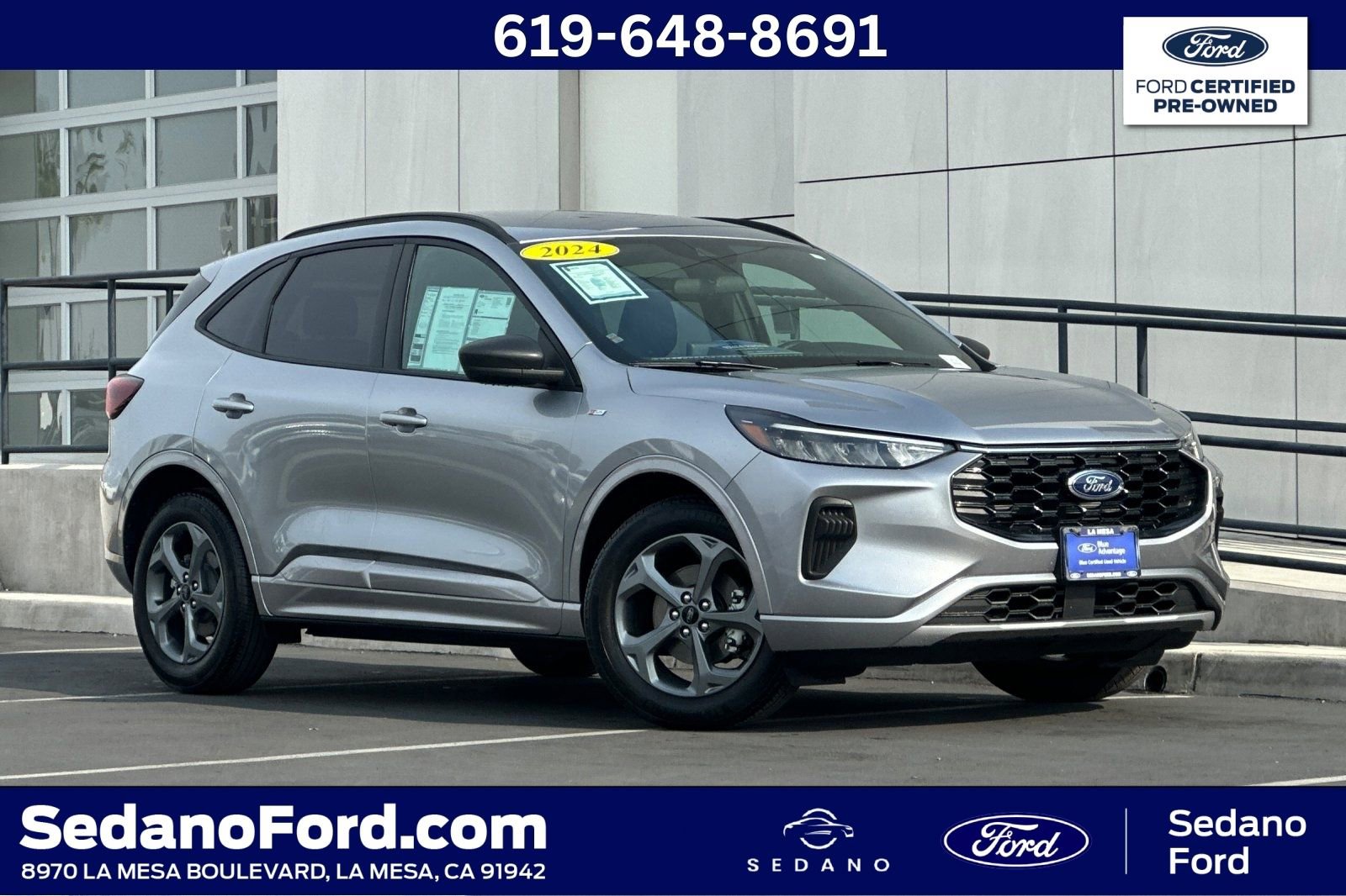 Certified 2024 Ford Escape ST-Line w/ Tech Pack #1 image 1