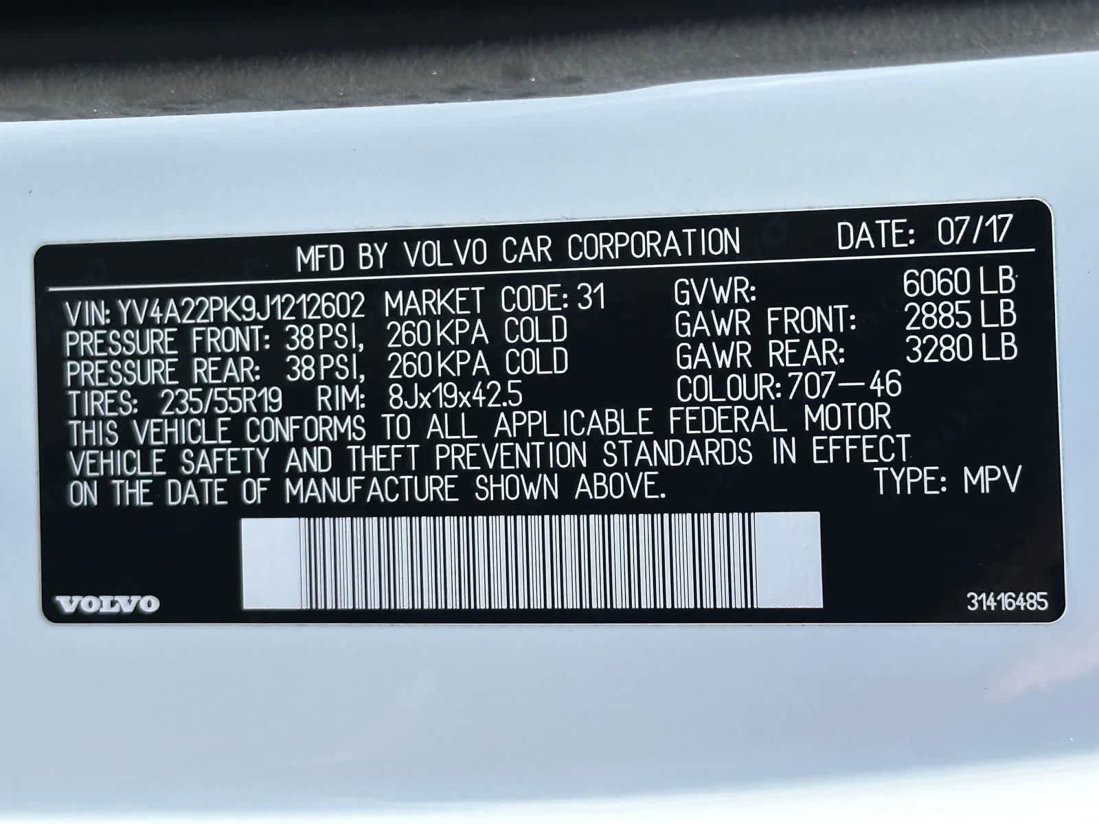 Used 2018 Volvo XC90 T6 Momentum w/ Convenience Package AWD/4WD image 32
