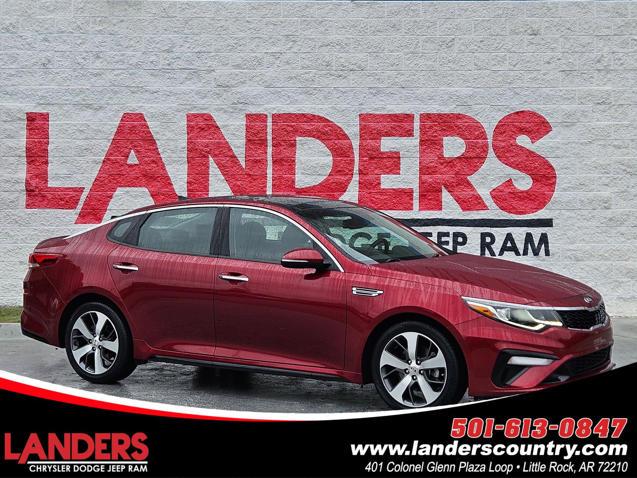 Used 2019 Kia Optima S w/ S Panoramic Sunroof Package FWD image 1