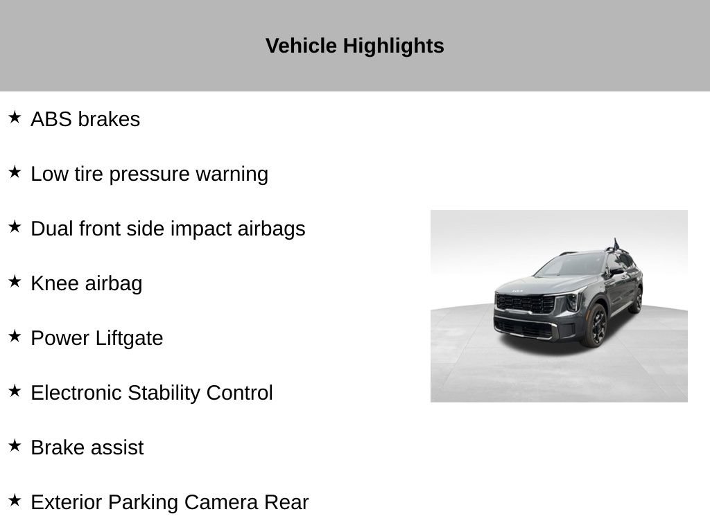 Certified 2024 Kia Sorento X-Line EX AWD/4WD image 46
