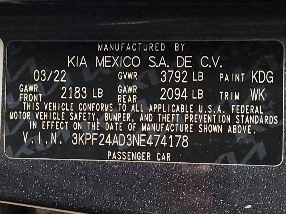 Used 2022 Kia Forte LXS w/ LXS Technology Package FWD image 33