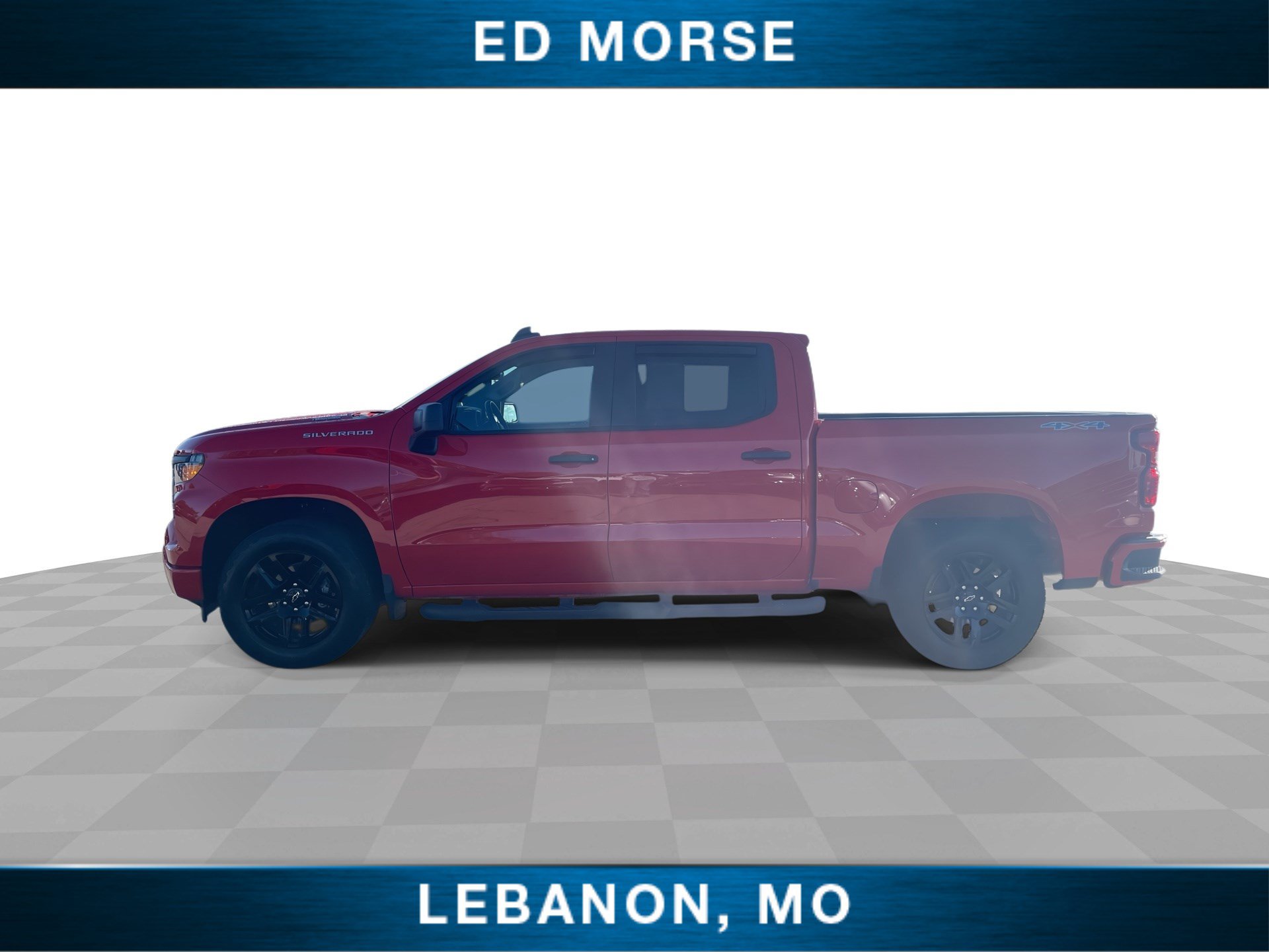 Certified 2025 Chevrolet Silverado 1500 Custom w/ Turbomax Blackout Package AWD/4WD image 5