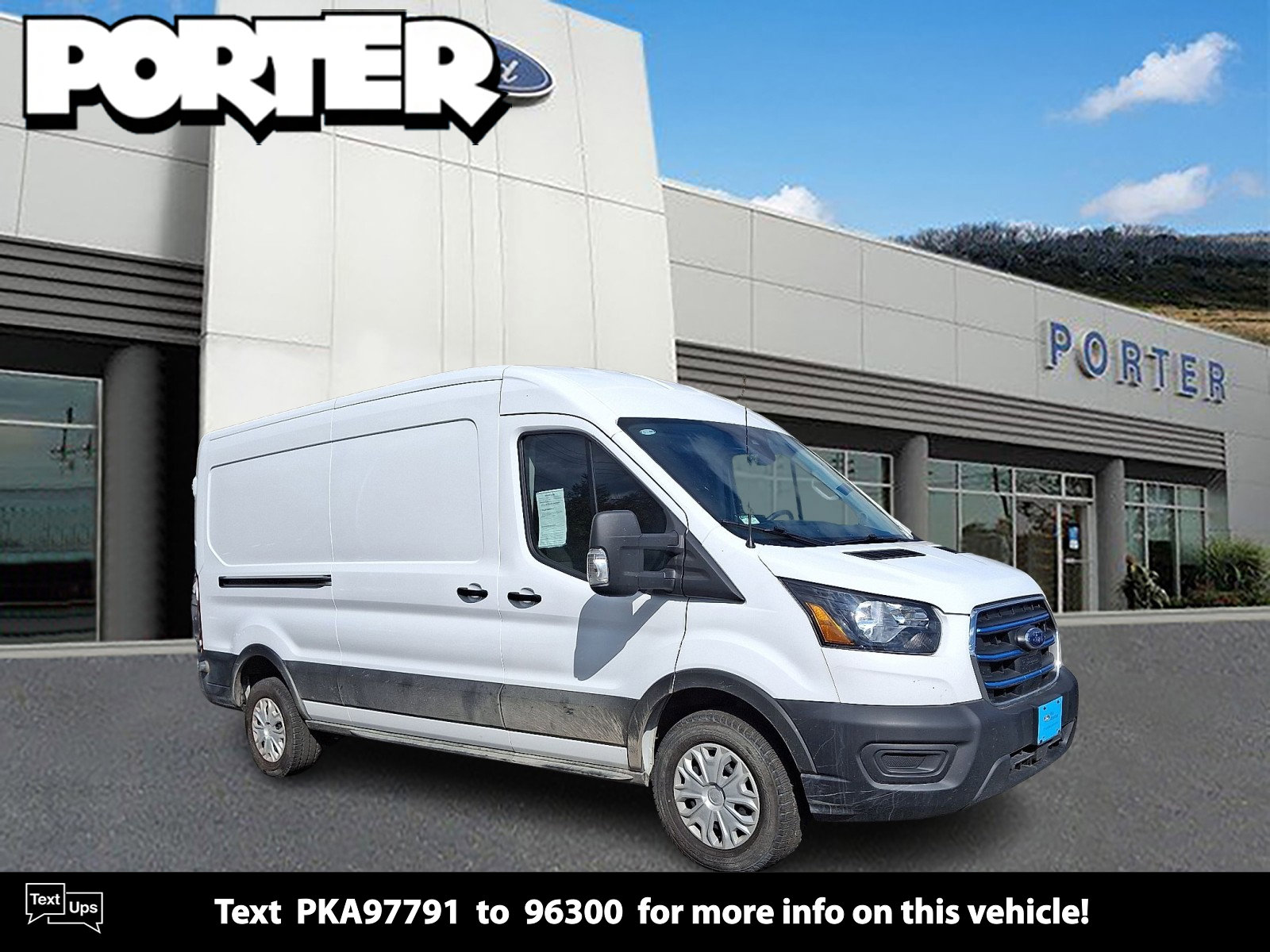 Certified 2023 Ford E-Transit Medium Roof w/ Load Area Protection Package