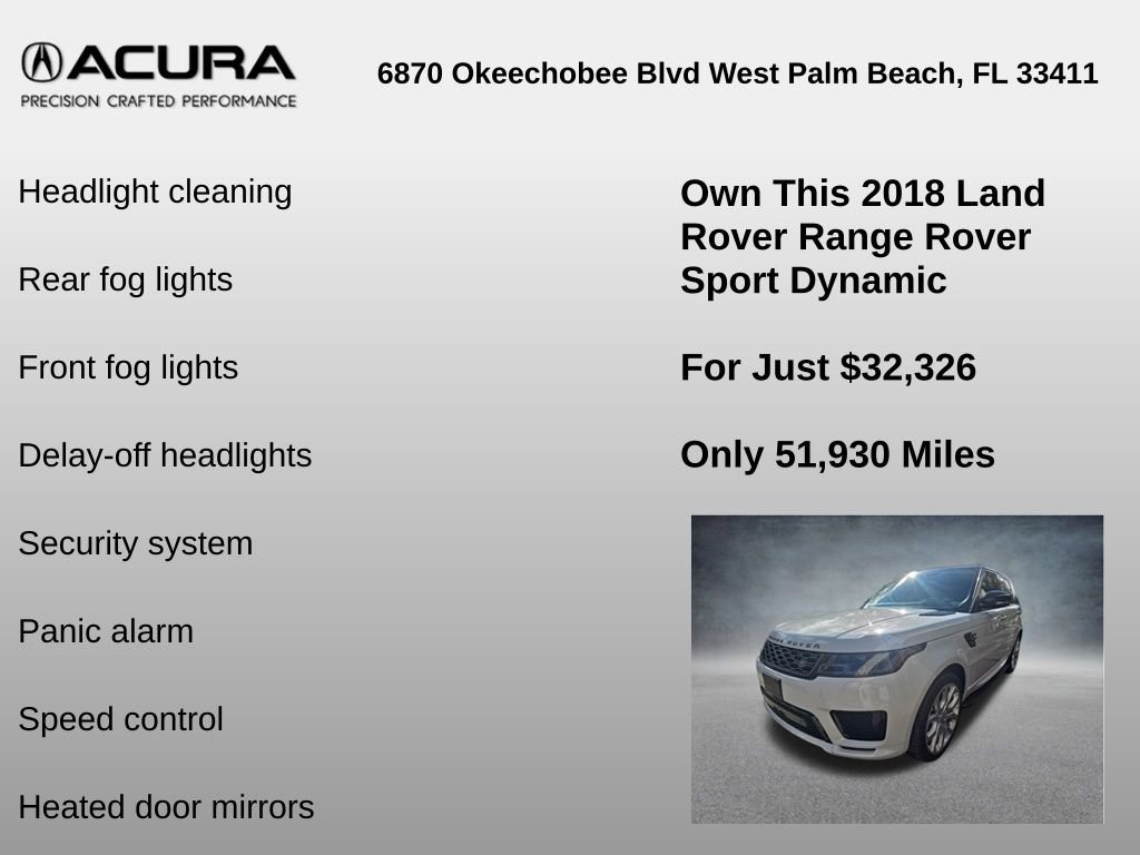 Used 2018 Land Rover Range Rover Sport Supercharged image 36